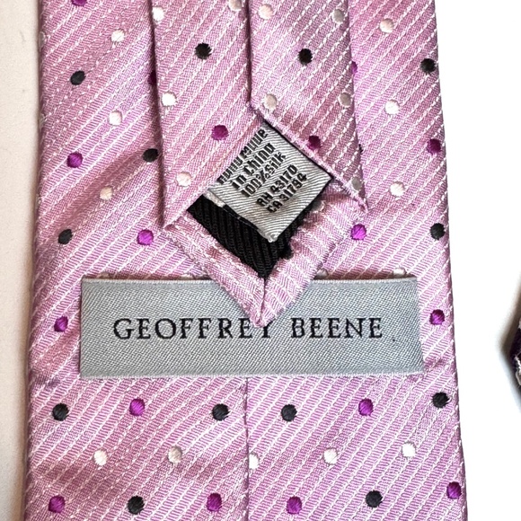 Trio of Men's Colorful 100% Silk Ties Perry Ellis G. Beene RBM - Picture 6 of 7